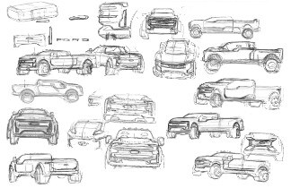Super Duty Design Sketches